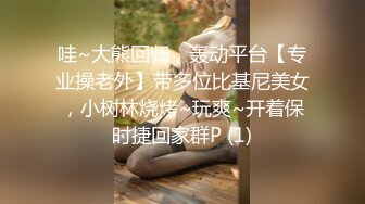 哇~大熊回归，轰动平台【专业操老外】带多位比基尼美女，小树林烧烤~玩爽~开着保时捷回家群P (1)