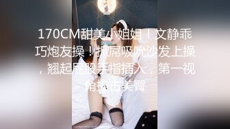 170CM甜美小姐姐！文静乖巧炮友操！抓屌吸吮沙发上操，翘起屁股手指插入，第一视角撞击美臀