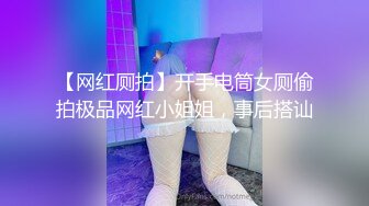 【网红厕拍】开手电筒女厕偷拍极品网红小姐姐，事后搭讪