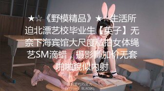 ★☆《野模精品》★☆生活所迫北漂艺校毕业生【英子】无奈下海宾馆大尺度私拍女体绳艺SM滴蜡，摄影师加价无套啪啪貌似内射