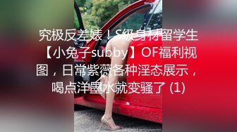 究极反差婊！S级身材留学生【小兔子subby】OF福利视图，日常紫薇各种淫态展示，喝点洋墨水就变骚了 (1)