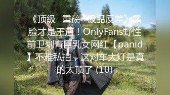 《顶级⭐重磅☛极品反差》露脸才是王道！OnlyFans野性前卫刺青巨乳女网红【panid】不雅私拍，这对车大灯是真的太顶了 (10)